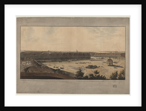 Panoramic view of Saint Petersburg, Between 1805 and 1807 by John Augustus Atkinson