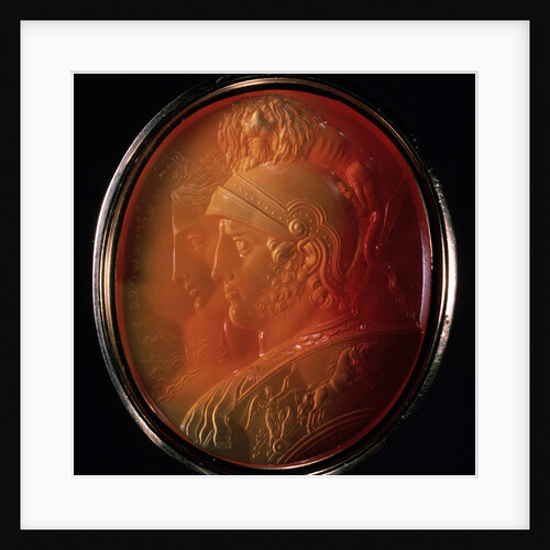 Cameo with Mars and Bellona, ca 1784 by Charles Brown