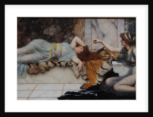 Mischief and Repose, 1895 by John William Godward