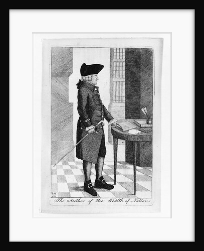 Portrait of Adam Smith (The Author of The Wealth of nations), 1790 by John Kay