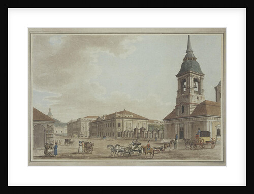 Liteyny Avenue in St. Petersburg, 1790 by Thomas Malton the Elder