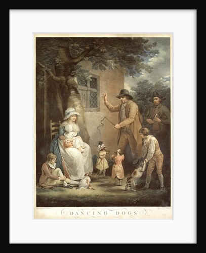 Dancing Dogs, c. 1800 by George Morland
