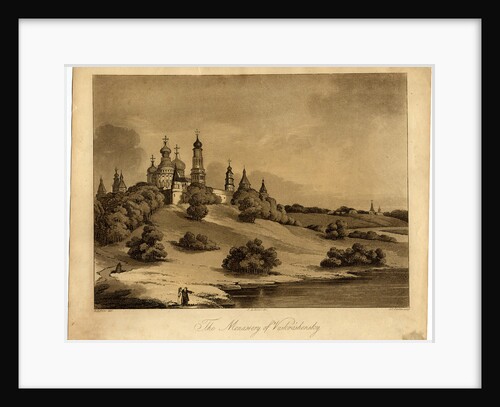 New Jerusalem Monastery, 1809 by Robert Carr Porter