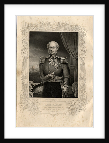 Portrait of Lord Raglan, 1856 by Daniel J. Pound