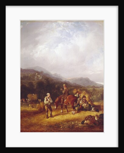 The Wheat Harvest by William I Shayer