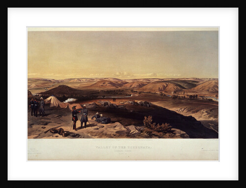 Valley of Chernaya River by William Simpson