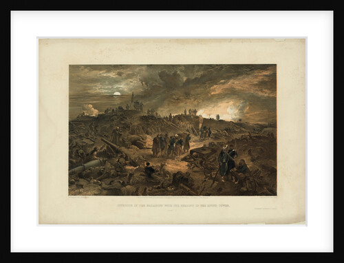 After the Taking of Malakoff on 8 September 1855, 1855 by William Simpson