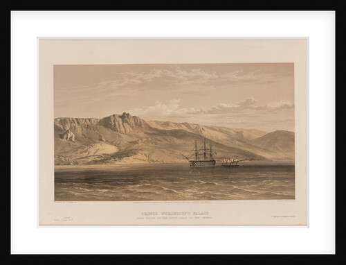 View of the Vorontsovs Palace, 1855 by William Simpson