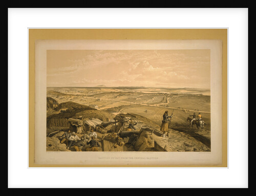 The Bastion du Mat, Sevastopol, 1855 by William Simpson