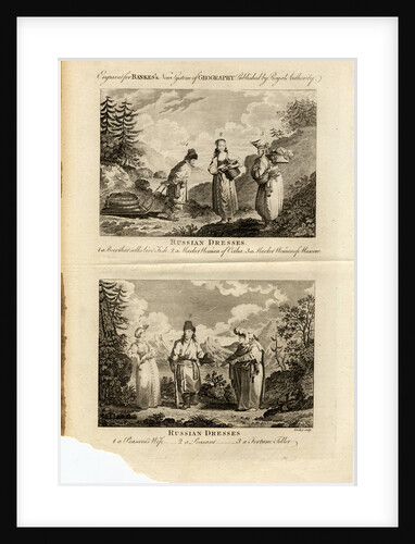 Russian Dresses, ca 1775 by James Tookey
