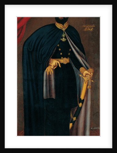Portrait of Mahmud II, Sultan of the Ottoman Empire, after 1828 by Athanasios Karantzoulas