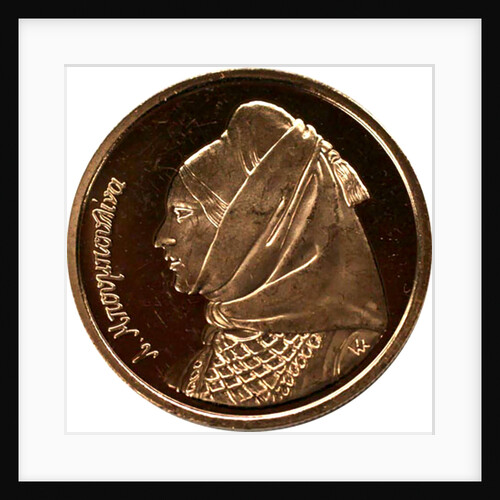 Laskarina Bouboulina, heroine of the Greek War of Independence (Commemorative Gold drachma), 2000 by Anonymous