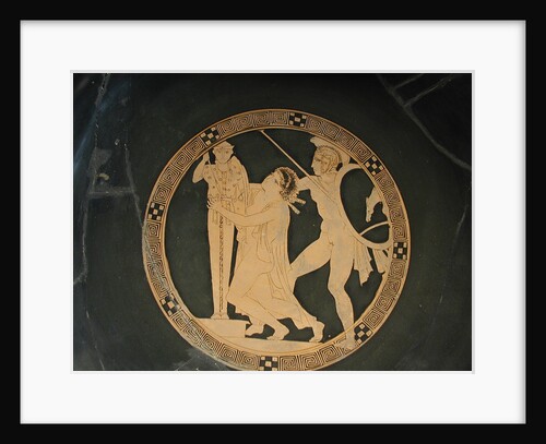 Ajax the Lesser drags Cassandra from the Palladium, 5th cen. BC by Codrus Painter
