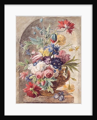 Flower Still Life, ca 1734 by Jan Huysum van