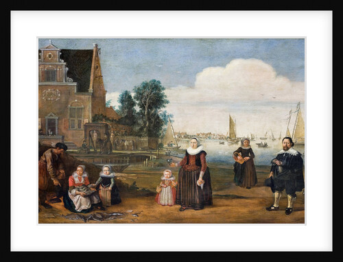 Portrait of a Family, First third of 17th cen by Arent Arentsz