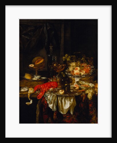 Banquet Still Life, 1667 by Abraham Hendricksz van Beijeren