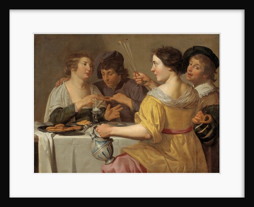 Pulling of the Pretzel, Between 1630 and 1640 by Jan Bijlert van