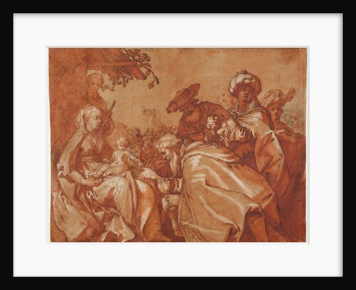 The Adoration of the Magi, 1624 by Abraham Bloemaert