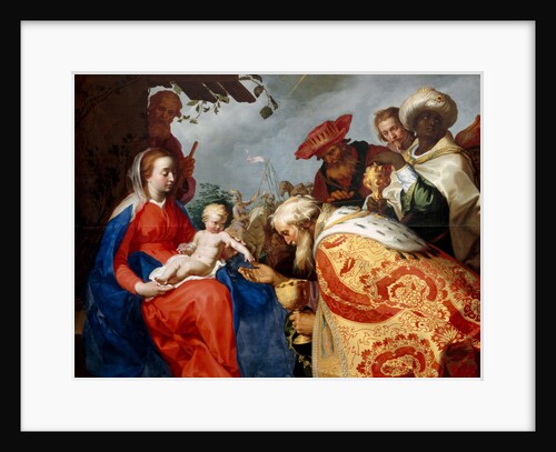 The Adoration of the Magi by Abraham Bloemaert
