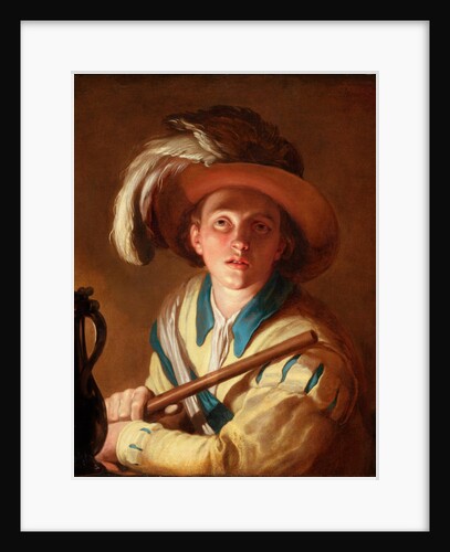 The flute player, 1621 by Abraham Bloemaert