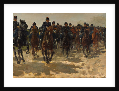 Cavalry, 1883-1888 by George Hendrik Breitner