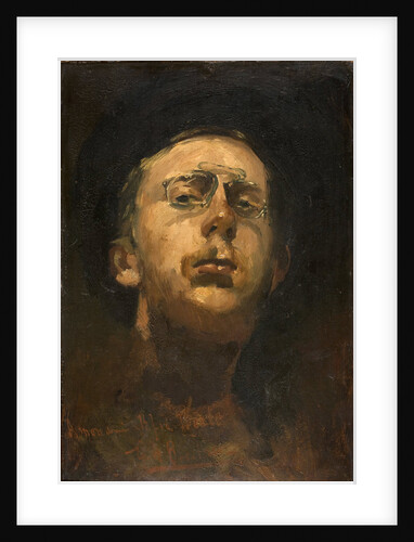 Self-portrait with Pince-nez, c. 1882 by George Hendrik Breitner