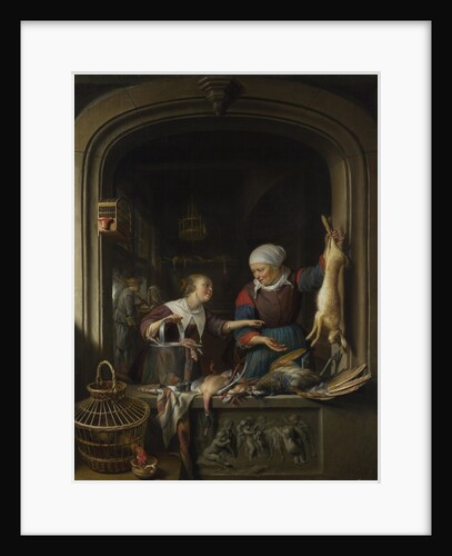 A Poulterers Shop, c. 1670 by Gerard Dou