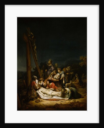 The Lamentation over Christ, 1637 by Govaert Flinck