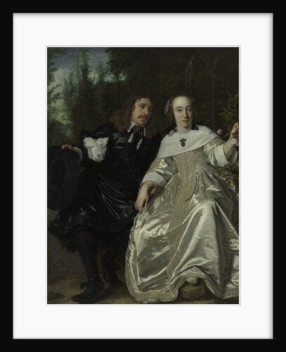 Abraham del Court and his wife Maria de Kaersgieter, 1654 by Bartholomeus van der Helst