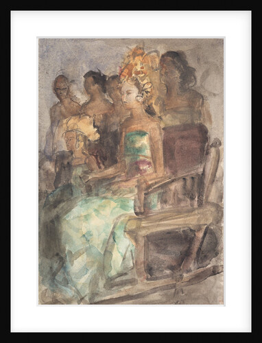 Indonesian princess, 1890 by Isaac Israëls