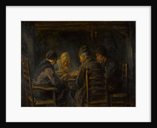 Potato eaters, c. 1902 by Jozef Israëls