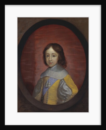William III, Prince of Orange, as a child, 1657 by Cornelis Janssens van Ceulen