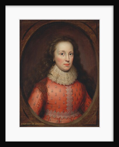 Alethea Howard, 13th Baroness Furnivall, Countess of Arundel, née Lady Alethea Talbot, 1619 by Cornelis Janssens van Ceulen
