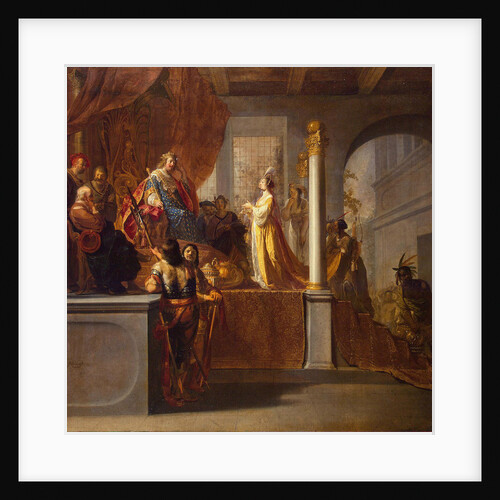 Queen of Sheba before Solomon, 1640s by Nicolaes Knüpfer