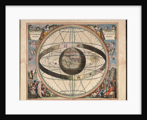 Scenography of the Ptolemaic cosmography by Johannes van Loon