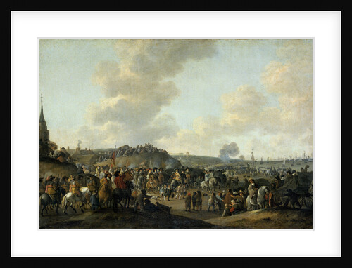 The departure of King Charles II of England from Scheveningen, 2 June 1660, 1683 by Hendrick de Meijer