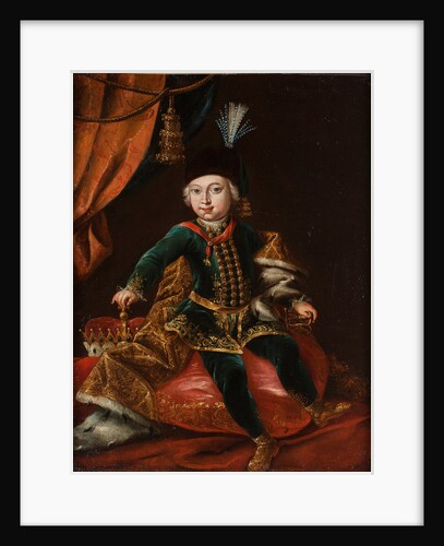 Portrait of Emperor Joseph II as child by Martin van Meytens the Younger