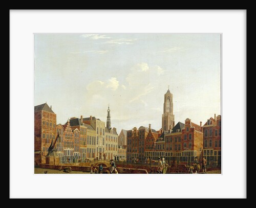Utrecht Town Hall Bridge with Surroundings, 1779 by Isaac Ouwater