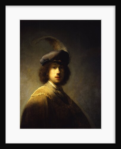 Self-Portrait, Aged 23, 1629 by Rembrandt van Rhijn