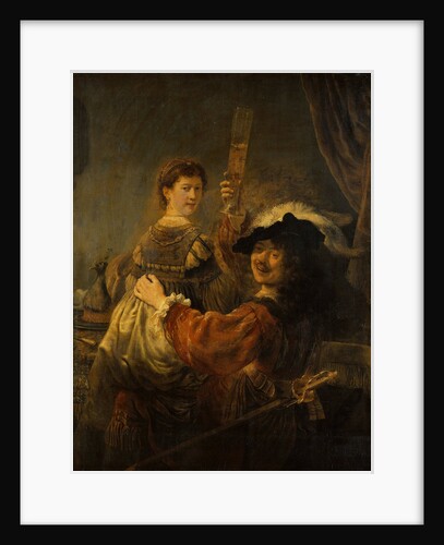 Rembrandt and Saskia in the parable of the Prodigal Son, c. 1635 by Rembrandt van Rhijn