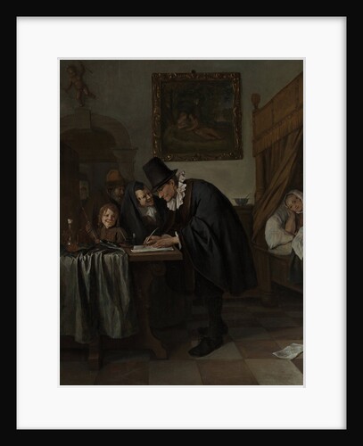 The Doctors Visit, ca 1665 by Jan Havicksz Steen