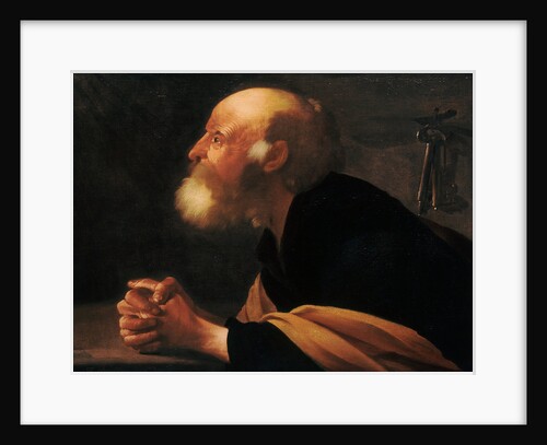 The Repentant Peter, 1616 by Hendrick Jansz Terbrugghen