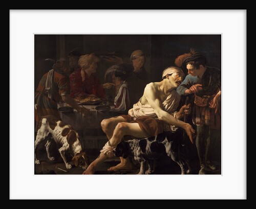 The Rich Man and the Poor Lazarus, 1625 by Hendrick Jansz Terbrugghen