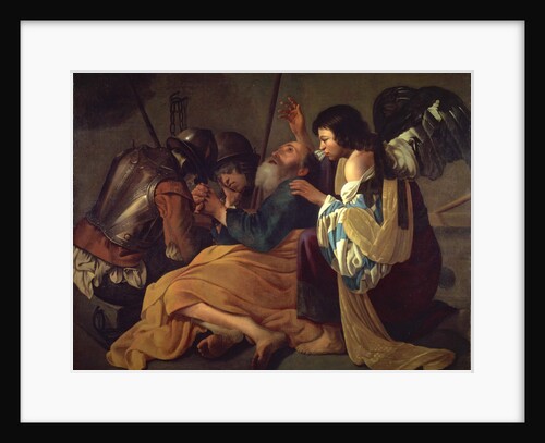 The Liberation of Saint Peter by Follower of Hendrick Terbrugghen