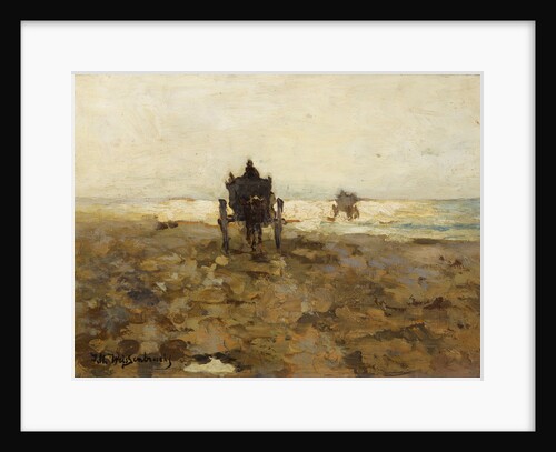 Clammers Horse Drive, c. 1890 by Hendrik Johannes Weissenbruch