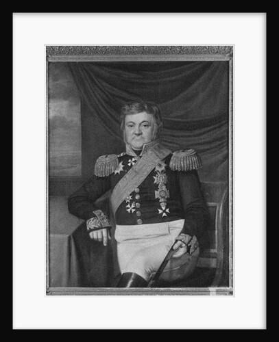 Portrait of Lodewijk Sigismund Vincent van Heiden, 1830s by Johan Joeke Gabriël van Wicheren