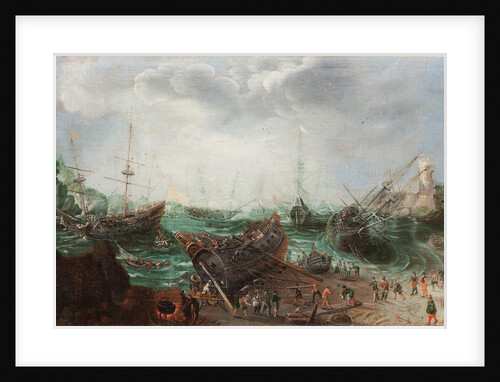 Harbour scene, c. 1615 by Adam Willaerts