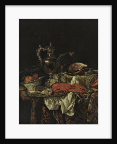 Still life with a silver pitcher, 1660s by Abraham Hendricksz van Beijeren