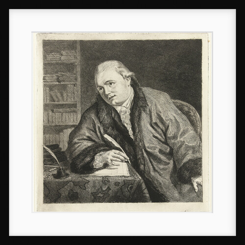 Portrait of the Composer and Etcher Johan Antoni Kauclitz Colizzi, 1780s by Louis-Bernard Coclers