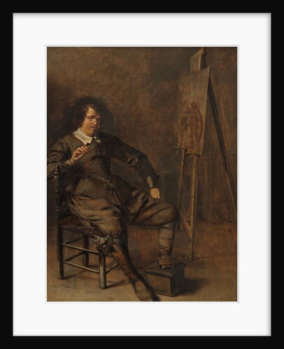 Portrait of a painter in front of his easel, c.1630 by Pieter Codde